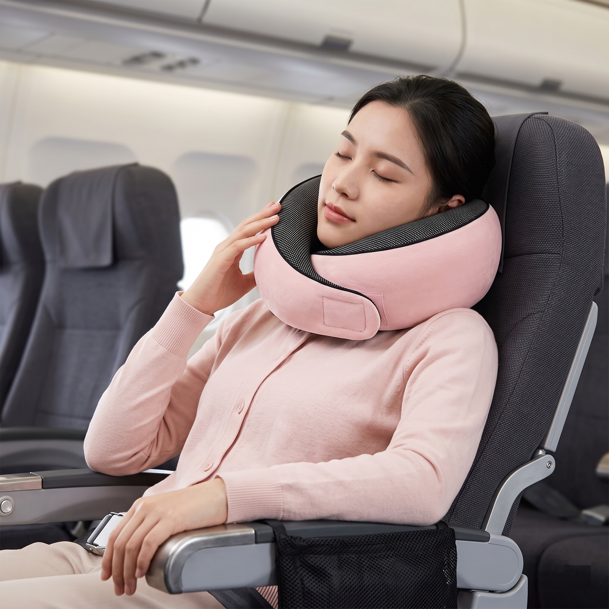 Premium Memory Foam U-Shape Neck Pillow - Orthopedic Comfort for Neck